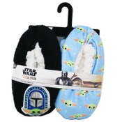 Wholesale - 2pk THE MANDALORIAN STRONGER SNUGGLE TOGETHER SZIE 2T-4T, UPC: 193159169534